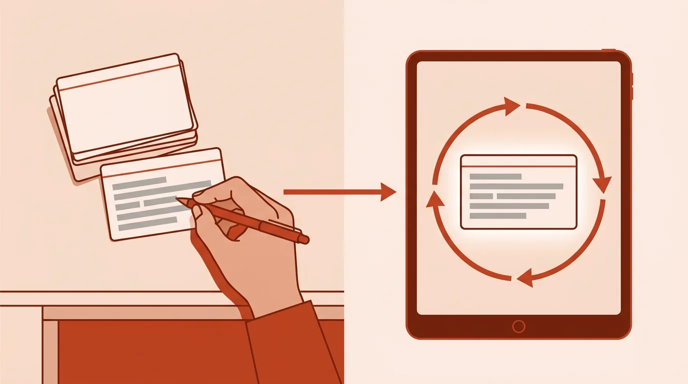 Digital vs Paper Flash Cards: Which Wins When