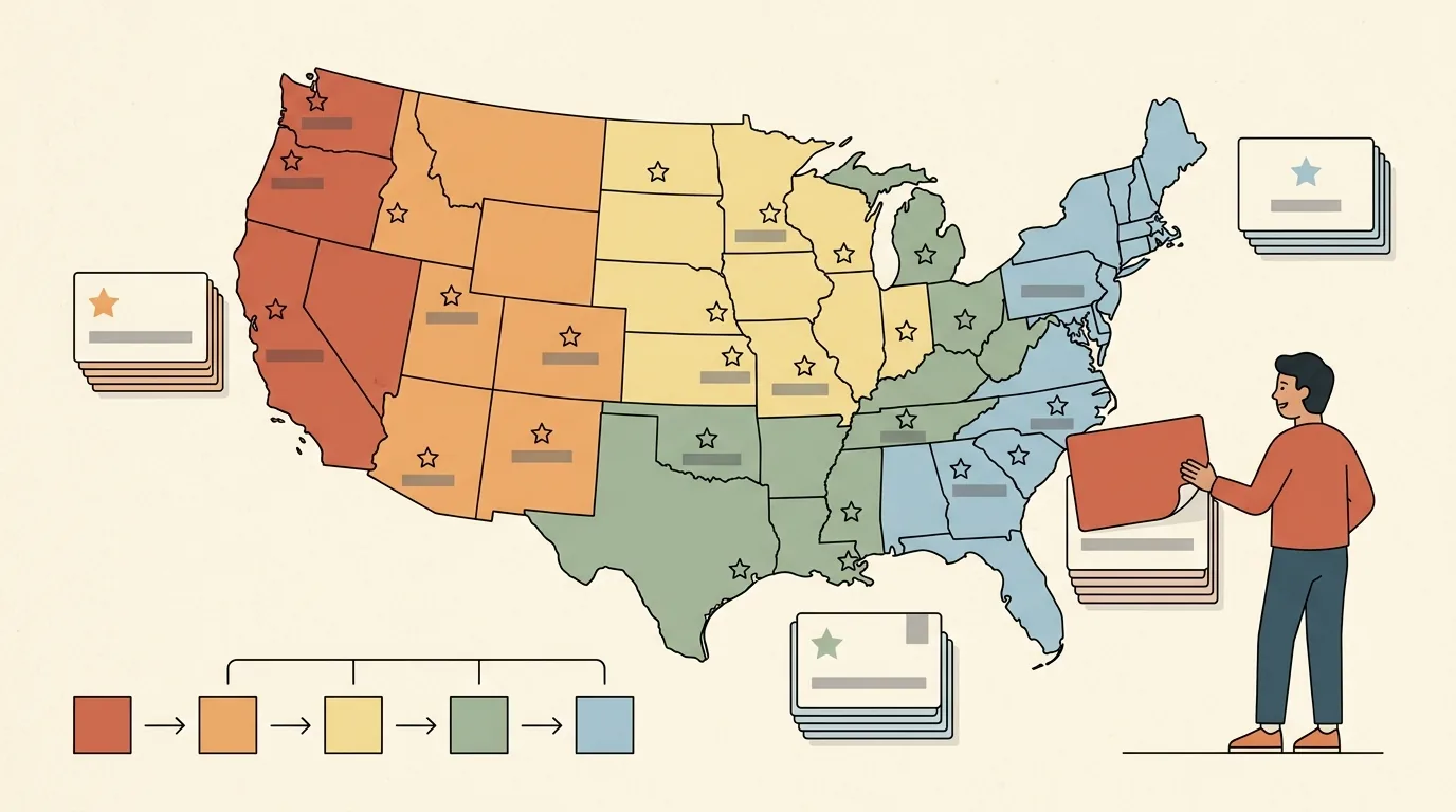 How to Memorize States and Capitals in a Week