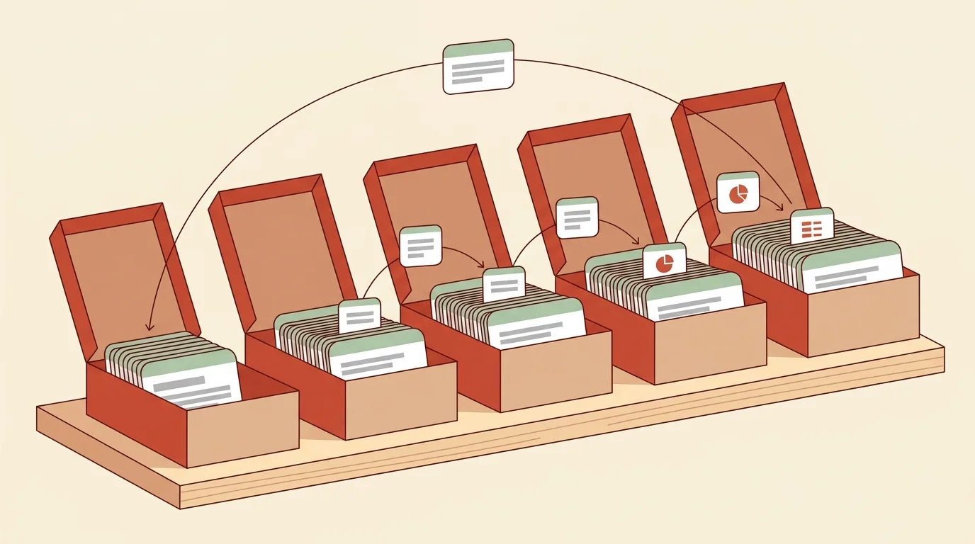 Leitner System: The Five-Box Method, Explained